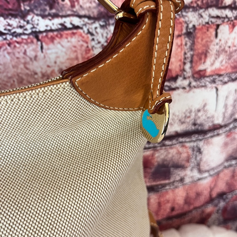 Dooney & Bourke Monogram Jacquard Hobo Purse - Picture 3 of 13
